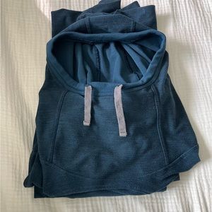 Toad&Co. sweatshirt dress size large blue